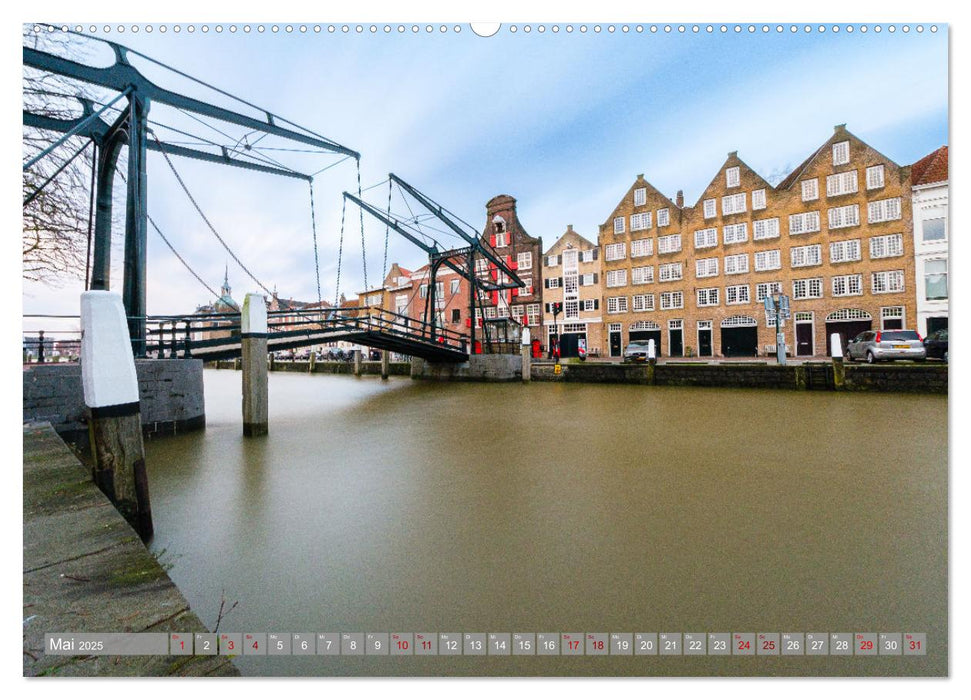 Ein Blick auf Dordrecht (CALVENDO Wandkalender 2025)