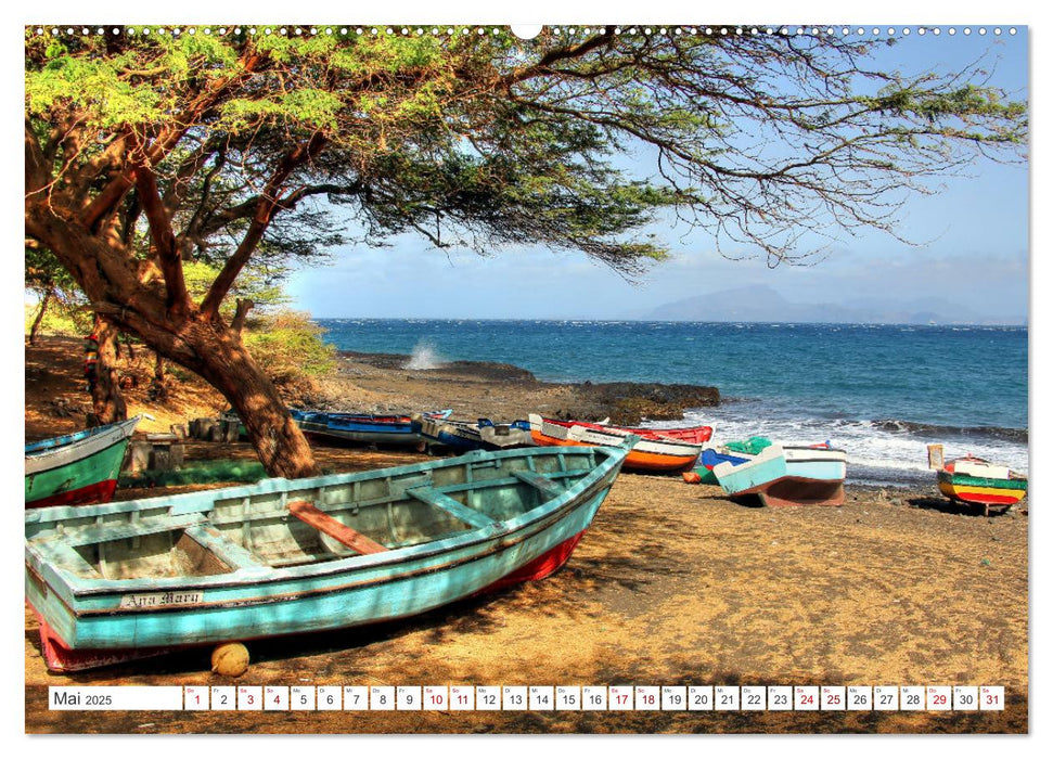 Cabo Verde - Sao Vicente, Santo Antao und Santiago (CALVENDO Premium Wandkalender 2025)