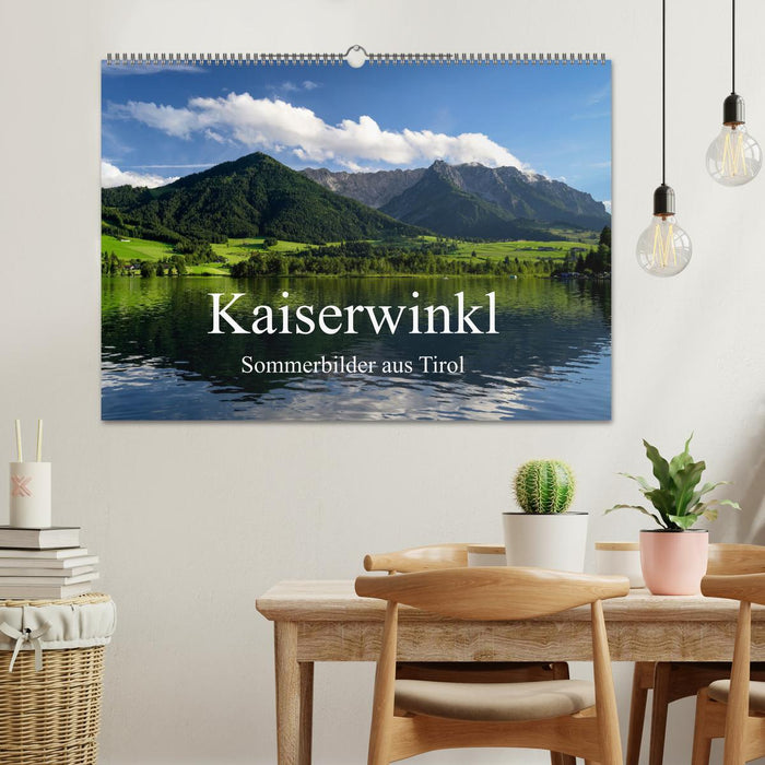 Kaiserwinkl - Sommerbilder aus Tirol (CALVENDO Wandkalender 2025)