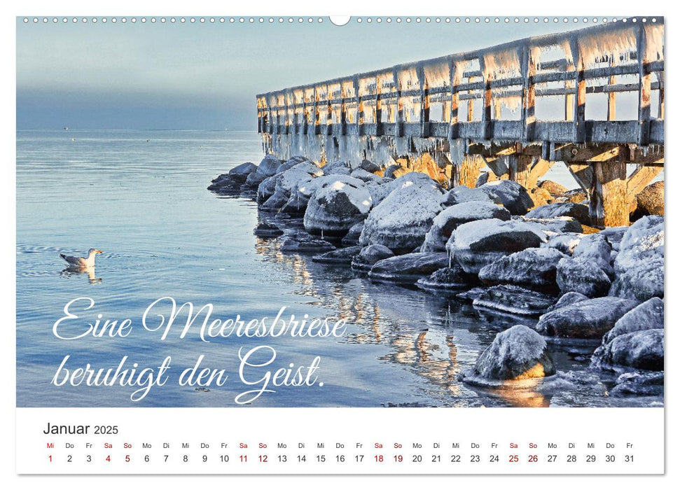 Lass uns ans Meer fahren (CALVENDO Premium Wandkalender 2025)