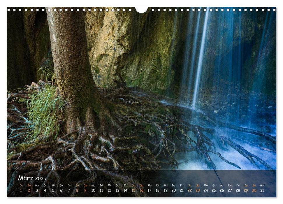 Die meditative Kraft des Wassers (CALVENDO Wandkalender 2025)