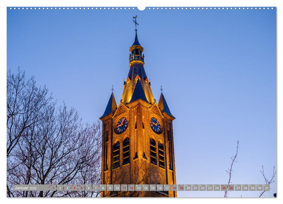 Ein Blick auf Terneuzen (CALVENDO Wandkalender 2025)