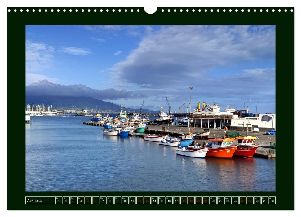 Sao Miguel - Perle der Azoren (CALVENDO Wandkalender 2025)