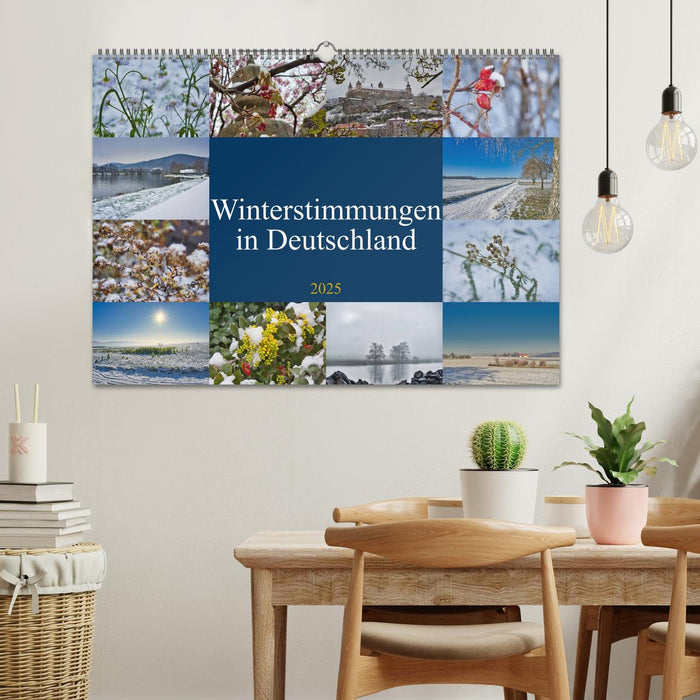 Winterstimmungen in Deutschland (CALVENDO Wandkalender 2025)