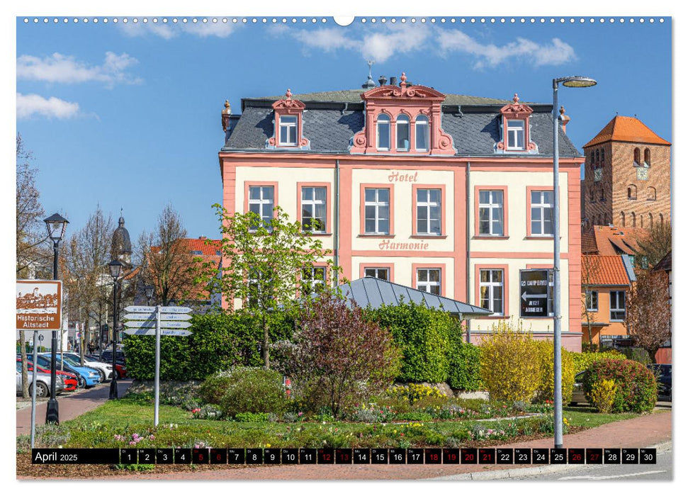 Waren (Müritz) in der Mecklenburgischen Seenplatte (CALVENDO Wandkalender 2025)