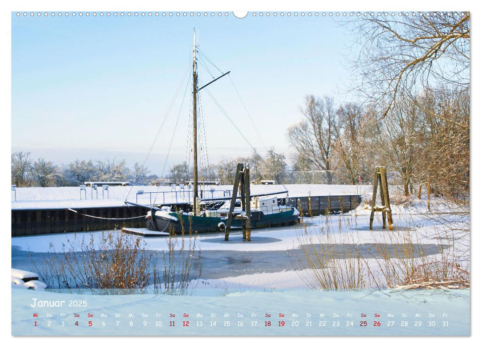 Altes Land im Wechsel der Jahreszeiten (CALVENDO Wandkalender 2025)