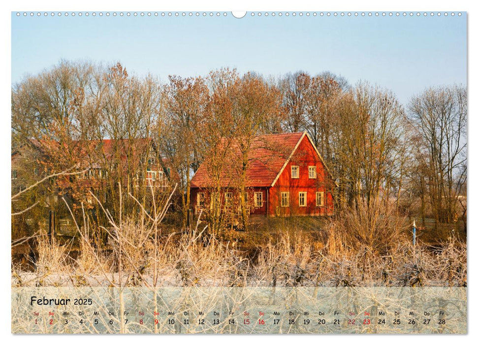 Altes Land im Wechsel der Jahreszeiten (CALVENDO Wandkalender 2025)