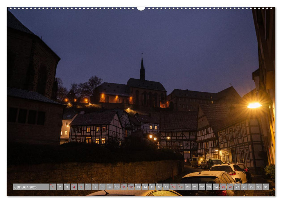 Ein Blick auf die Hansestadt Warburg (CALVENDO Wandkalender 2025)