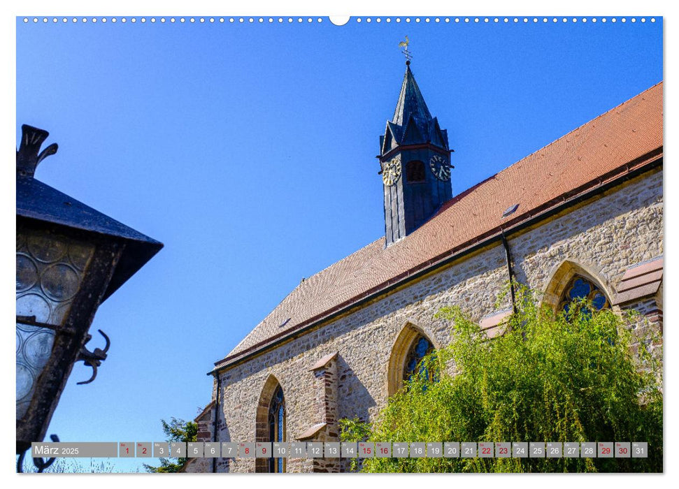 Ein Blick auf die Hansestadt Warburg (CALVENDO Wandkalender 2025)