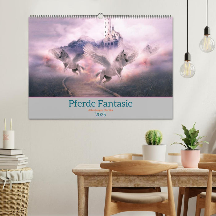 Pferde Fantasie (CALVENDO Wandkalender 2025)