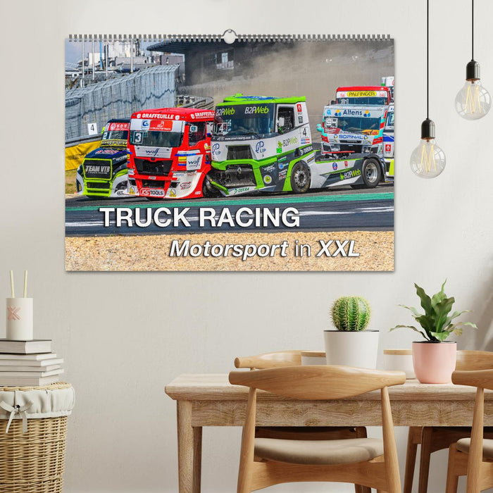 TRUCK RACING - Motorsport in XXL (CALVENDO Wandkalender 2025)