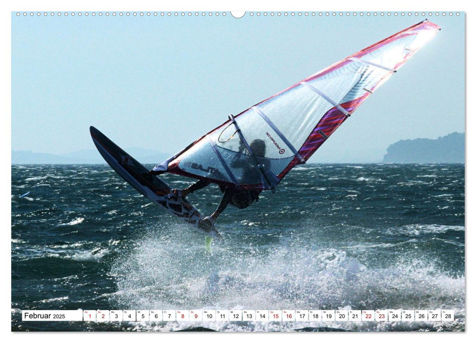 Funsport Windsurfen (CALVENDO Premium Wandkalender 2025)