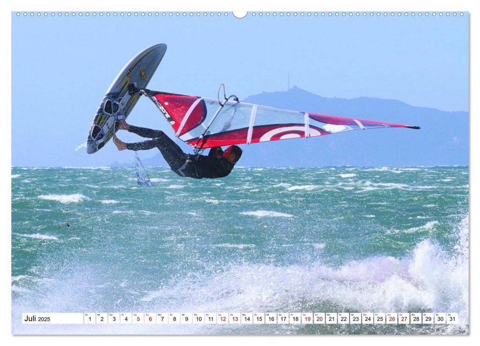 Funsport Windsurfen (CALVENDO Premium Wandkalender 2025)