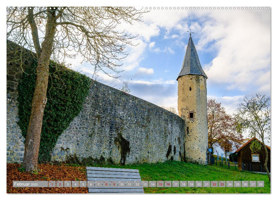 Ein Blick auf Herbstein (CALVENDO Wandkalender 2025)