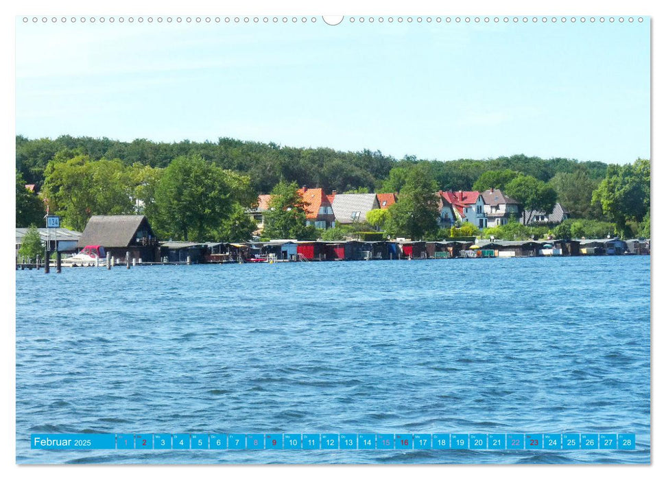 An der Mecklenburgischen Seenplatte Malchow und Waren/Müritz (CALVENDO Wandkalender 2025)