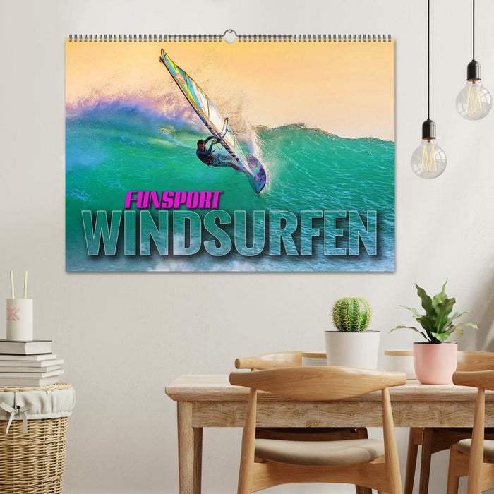 Funsport Windsurfen (CALVENDO Wandkalender 2025)