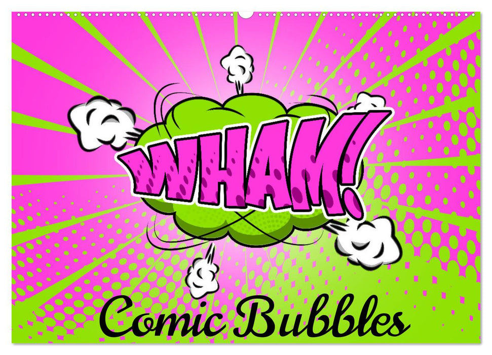 Comic Bubbles (CALVENDO Wandkalender 2025)