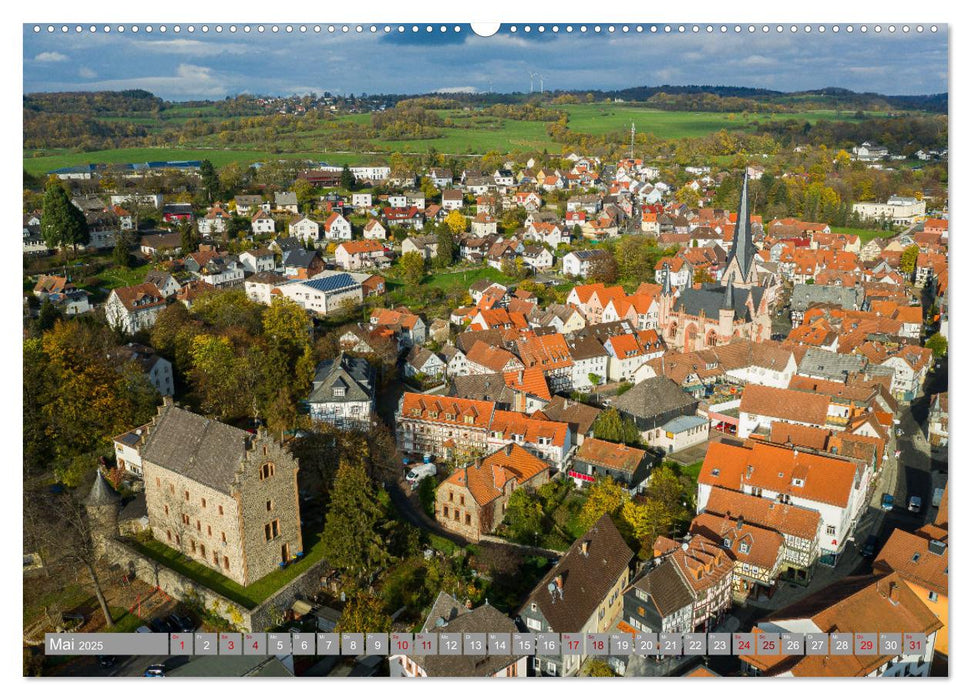 Ein Blick auf Schotten (CALVENDO Wandkalender 2025)