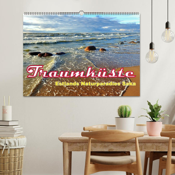 Traumküste - Estlands Naturparadies Saka (CALVENDO Wandkalender 2025)