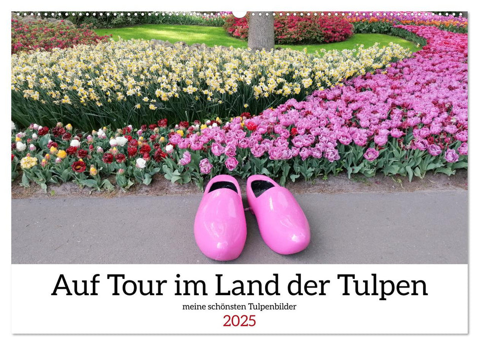 Auf Tour im Land der Tulpen (CALVENDO Wandkalender 2025)