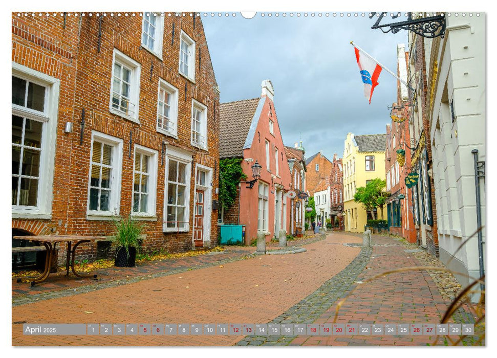 Ein Blick auf Leer (Ostfriesland) (CALVENDO Premium Wandkalender 2025)