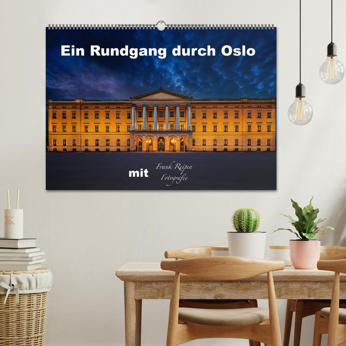 Ein Rundgang in Oslo (CALVENDO Wandkalender 2025)