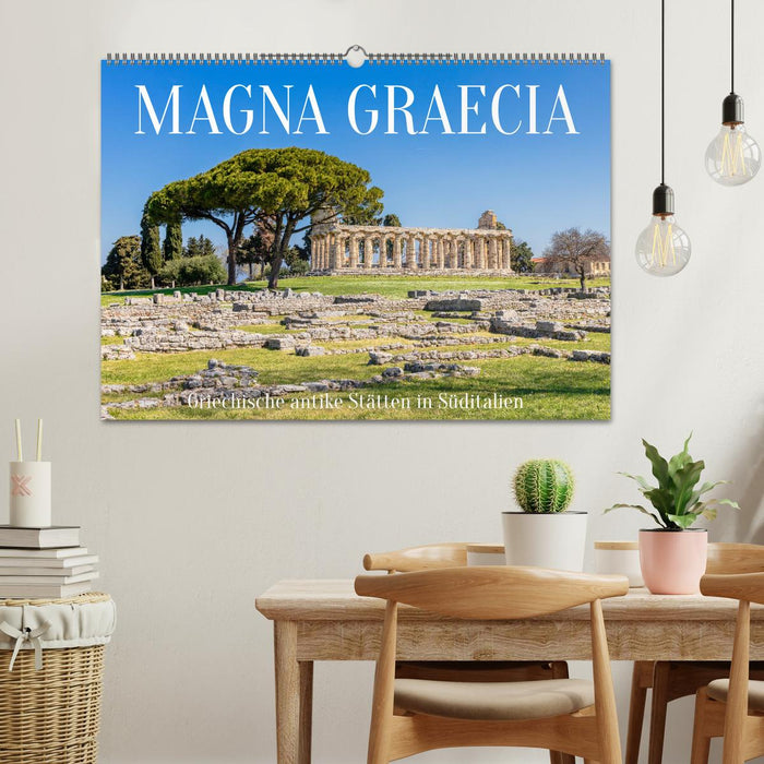 Magna Graecia - Griechische antike Stätten in Süditalien (CALVENDO Wandkalender 2025)