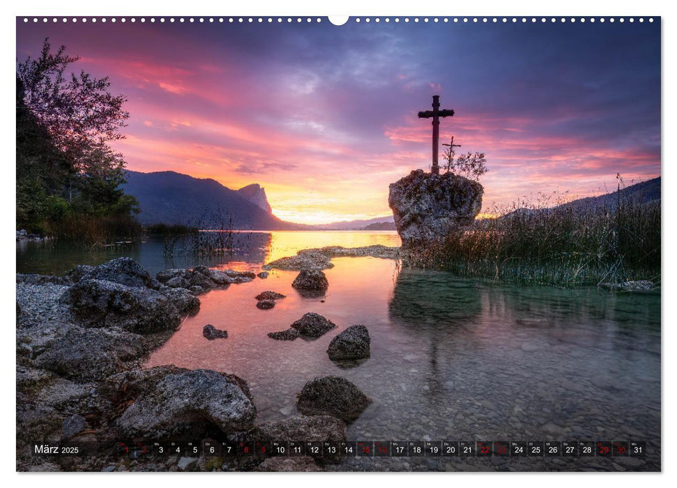 Zwischen Berg und Tal (CALVENDO Premium Wandkalender 2025)