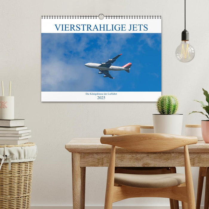 Vierstrahlige Jets (CALVENDO Wandkalender 2025)