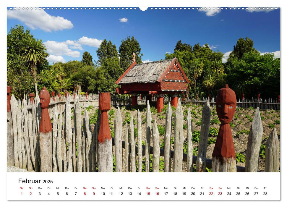 Neuseeland - Regionen Waikato und Bay of Plenty (CALVENDO Wandkalender 2025)