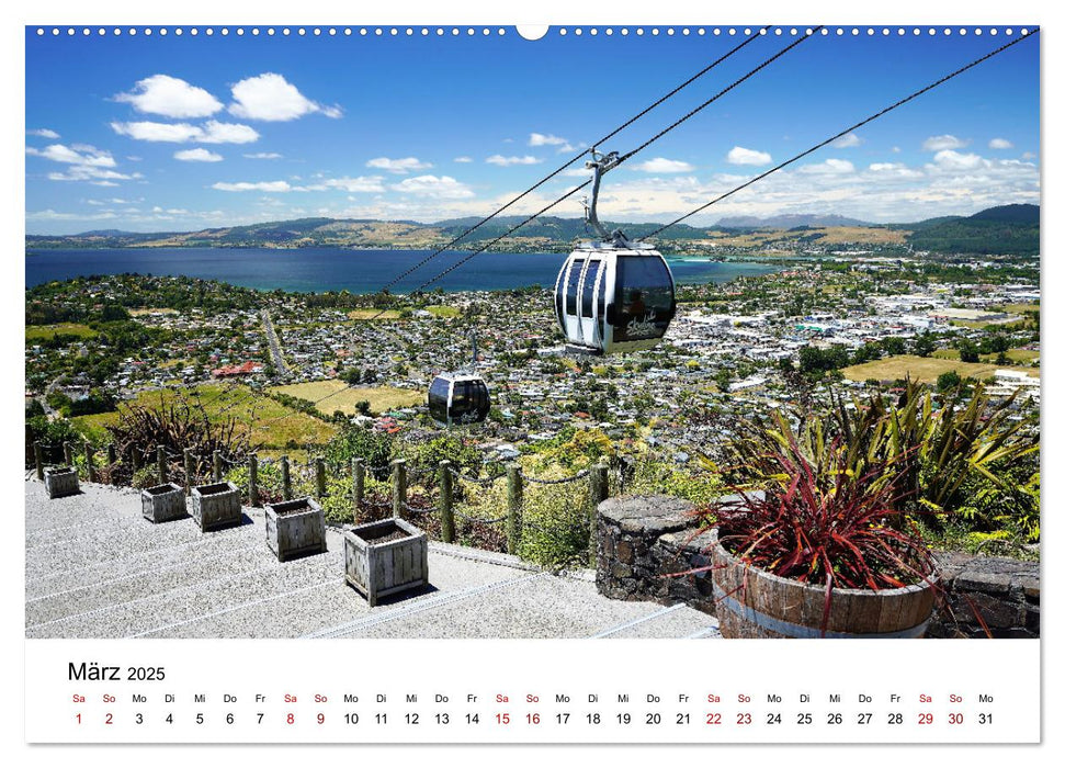 Neuseeland - Regionen Waikato und Bay of Plenty (CALVENDO Wandkalender 2025)