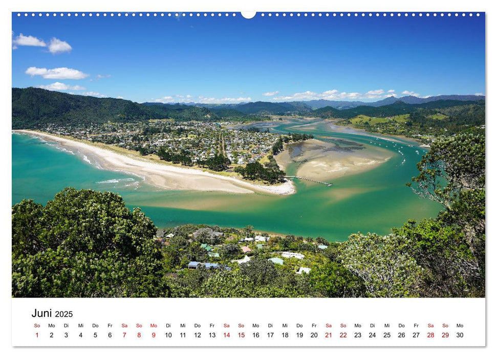 Neuseeland - Regionen Waikato und Bay of Plenty (CALVENDO Wandkalender 2025)