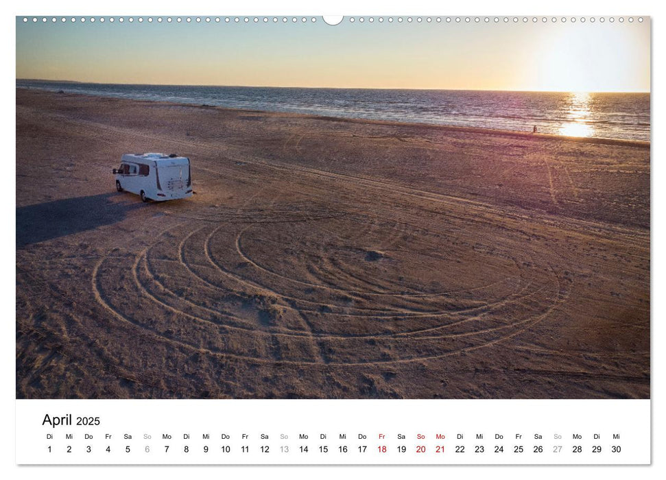 Dänemark - Mit dem Wohnmobil durch Jütland (CALVENDO Wandkalender 2025)