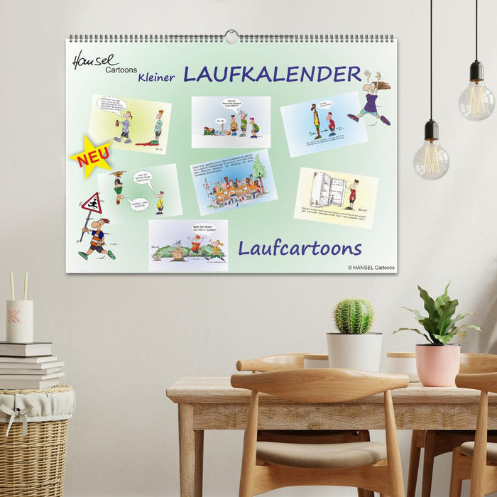 HANSELs kleiner Laufkalender (CALVENDO Wandkalender 2025)