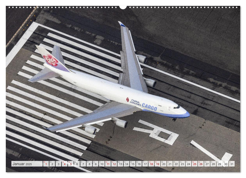 Airliners Air-to-air (CALVENDO Wandkalender 2025)