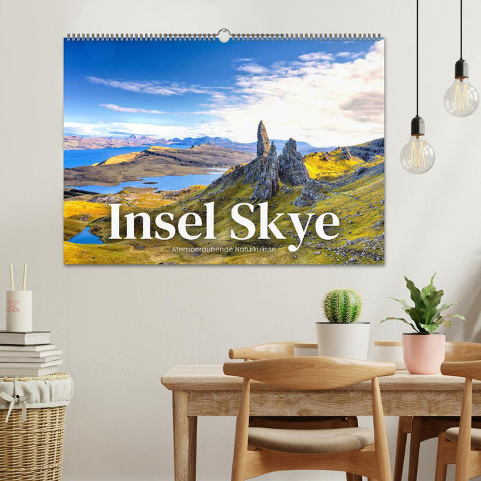 Insel Skye - Atemberaubende Naturkulisse (CALVENDO Wandkalender 2025)