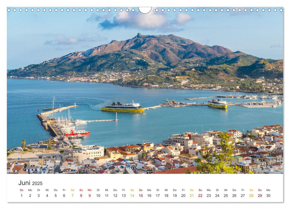 Zakynthos - die liebenswerte Insel (CALVENDO Wandkalender 2025)