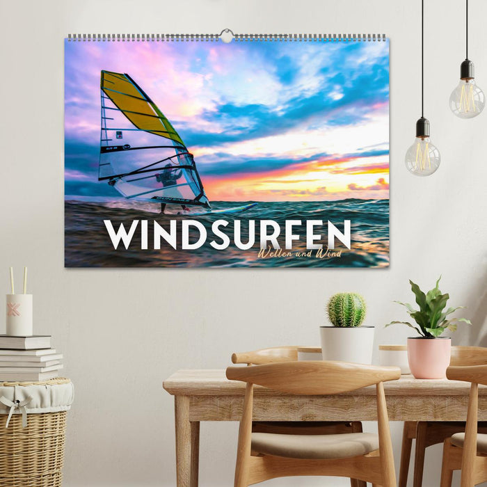 Windsurfen - Wellen und Wind (CALVENDO Wandkalender 2025)