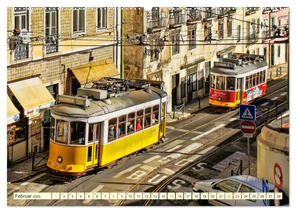 Straßenbahnen - flott unterwegs (CALVENDO Premium Wandkalender 2025)