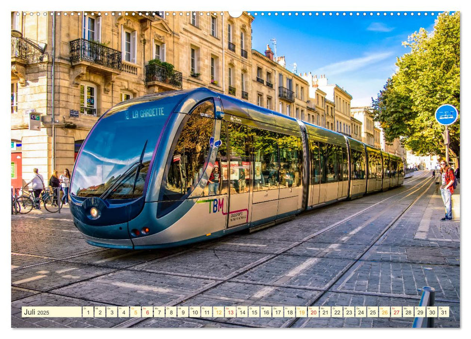 Straßenbahnen - flott unterwegs (CALVENDO Premium Wandkalender 2025)