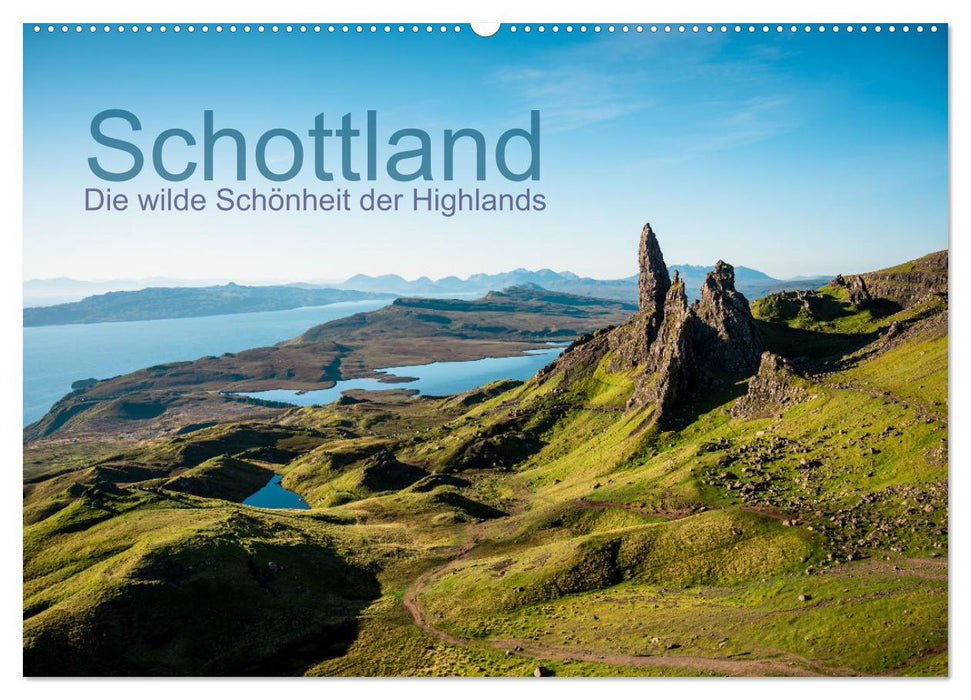 Schottland - Die wilde Schönheit der Highlands (CALVENDO Wandkalender 2025)