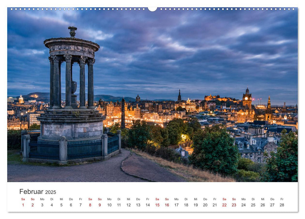 Schottland - Die wilde Schönheit der Highlands (CALVENDO Wandkalender 2025)