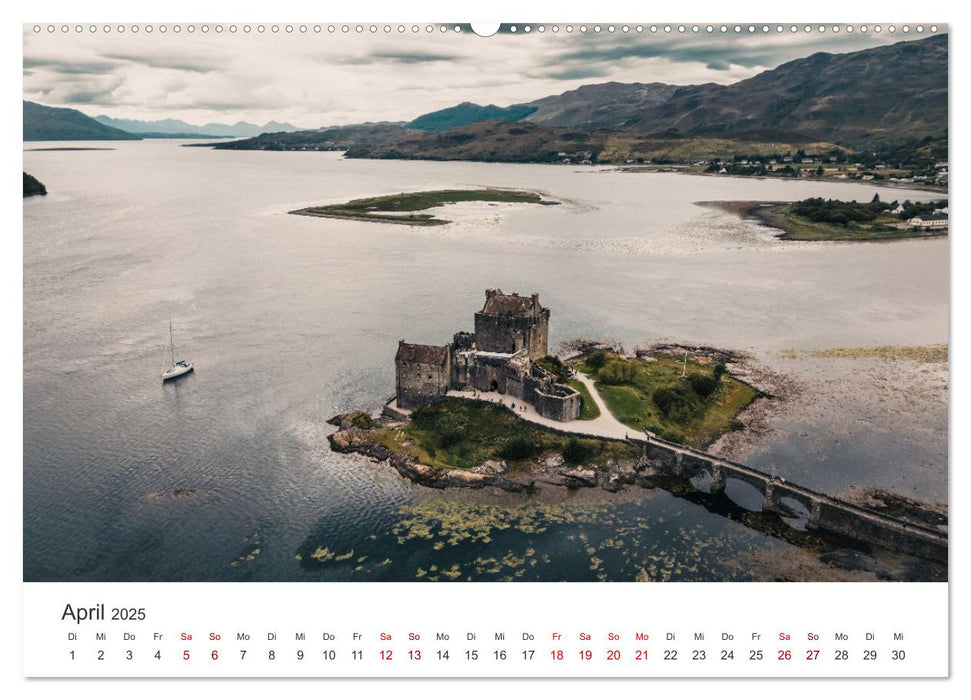 Schottland - Die wilde Schönheit der Highlands (CALVENDO Wandkalender 2025)