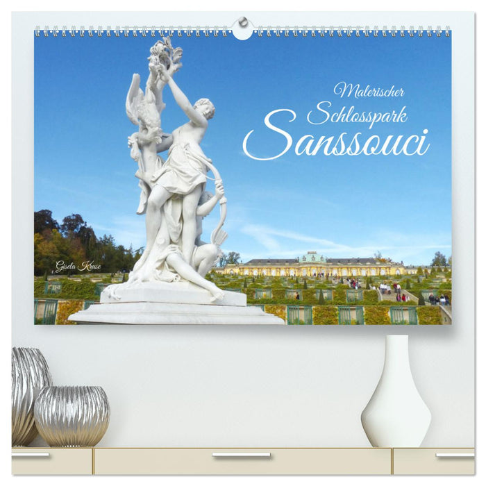 Malerischer Schlosspark Sanssouci (CALVENDO Premium Wandkalender 2025)