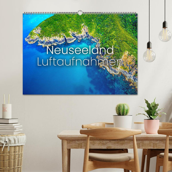 Neuseeland Luftaufnahmen (CALVENDO Wandkalender 2025)