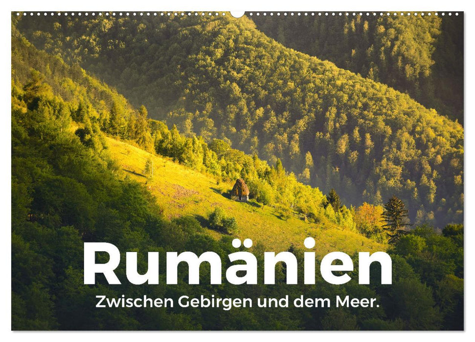 Rumänien - Zwischen Gebirgen und dem Meer. (CALVENDO Wandkalender 2025)