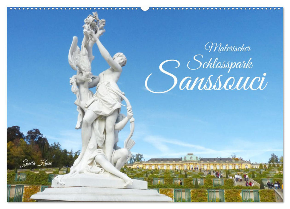 Malerischer Schlosspark Sanssouci (CALVENDO Wandkalender 2025)