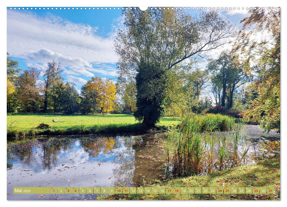 Malerischer Schlosspark Sanssouci (CALVENDO Wandkalender 2025)