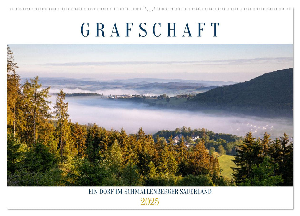 Grafschaft, ein Dorf im Schmallenberger Sauerland (CALVENDO Wandkalender 2025)