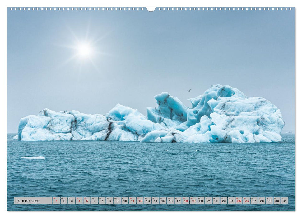 MAGISCH BUNTES ISLAND (CALVENDO Premium Wandkalender 2025)